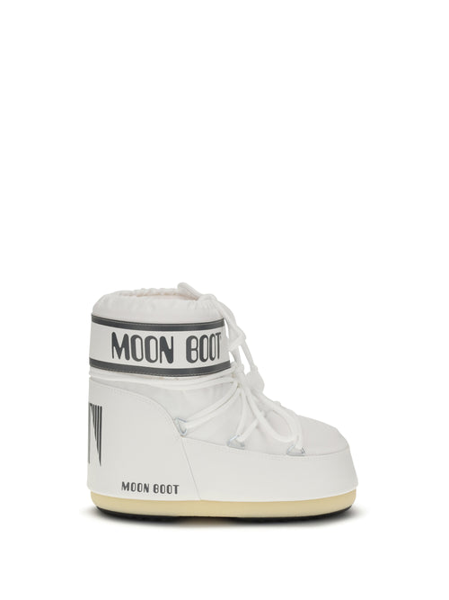 Moon Boot Icon Low Boots - White Mono