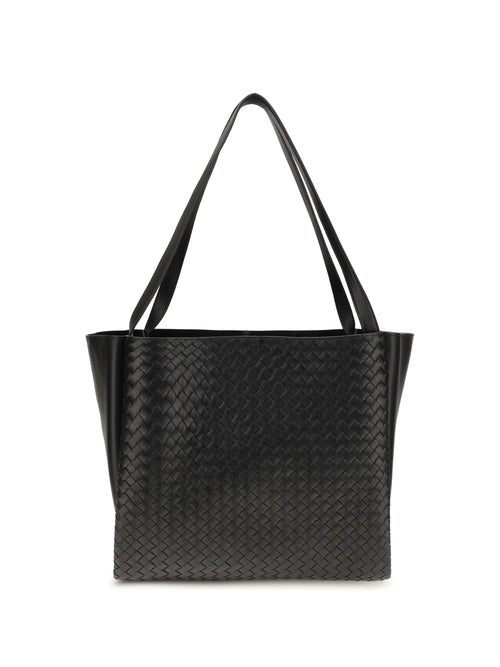 Bottega Veneta Corso large Tote Bag - Black-Brass Vibrato