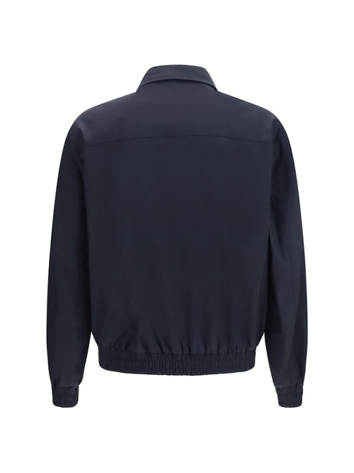 Brunello Cucinelli Silk and wool Jacket - Navy+Rubino
