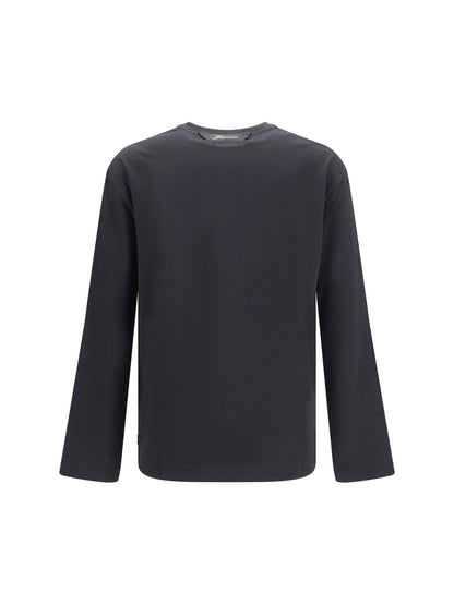 Jacquemus Rond Carré long-sleeve T-shirt - Black