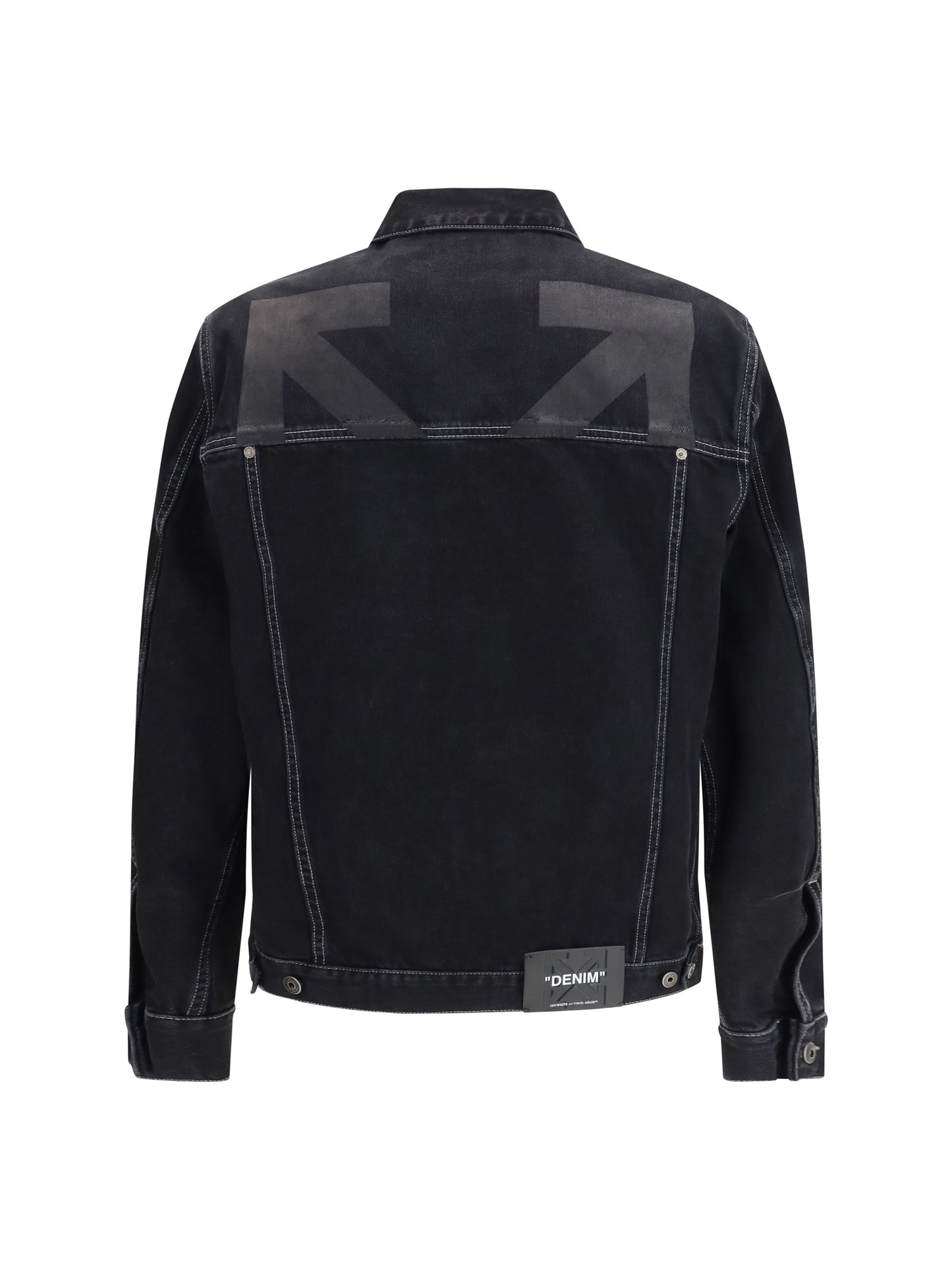 OFF-WHITE Arrow Zip Skate denim Jacket