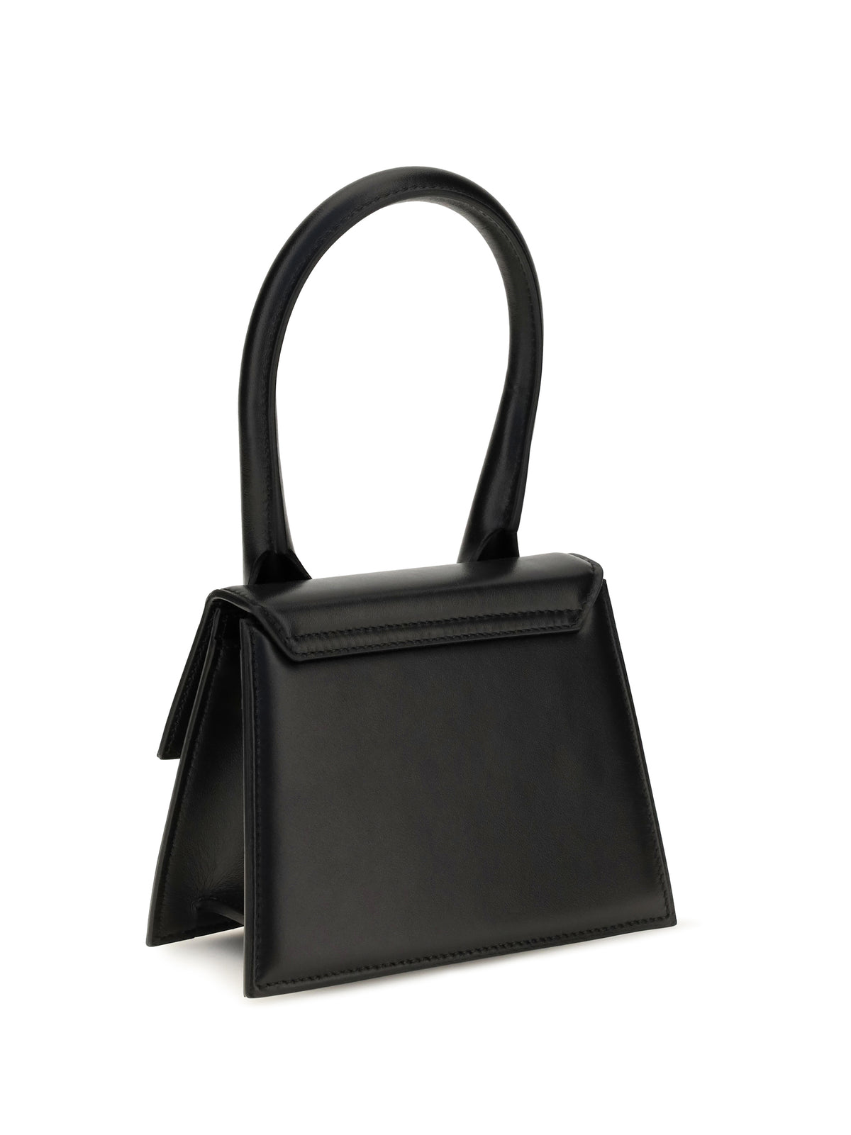 Jacquemus Le Chiquito medium leather Top Handle Bag - Black