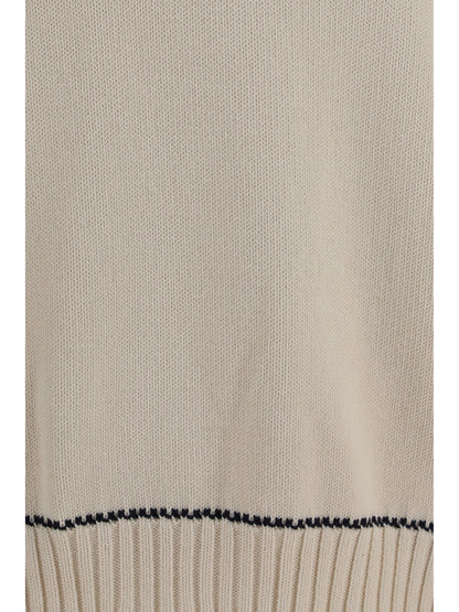 Golden Goose Rindley Polo with logo print - Heritage White