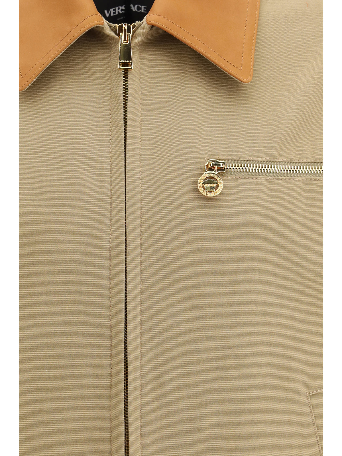 Versace Cotton Jacket - Warm Beige