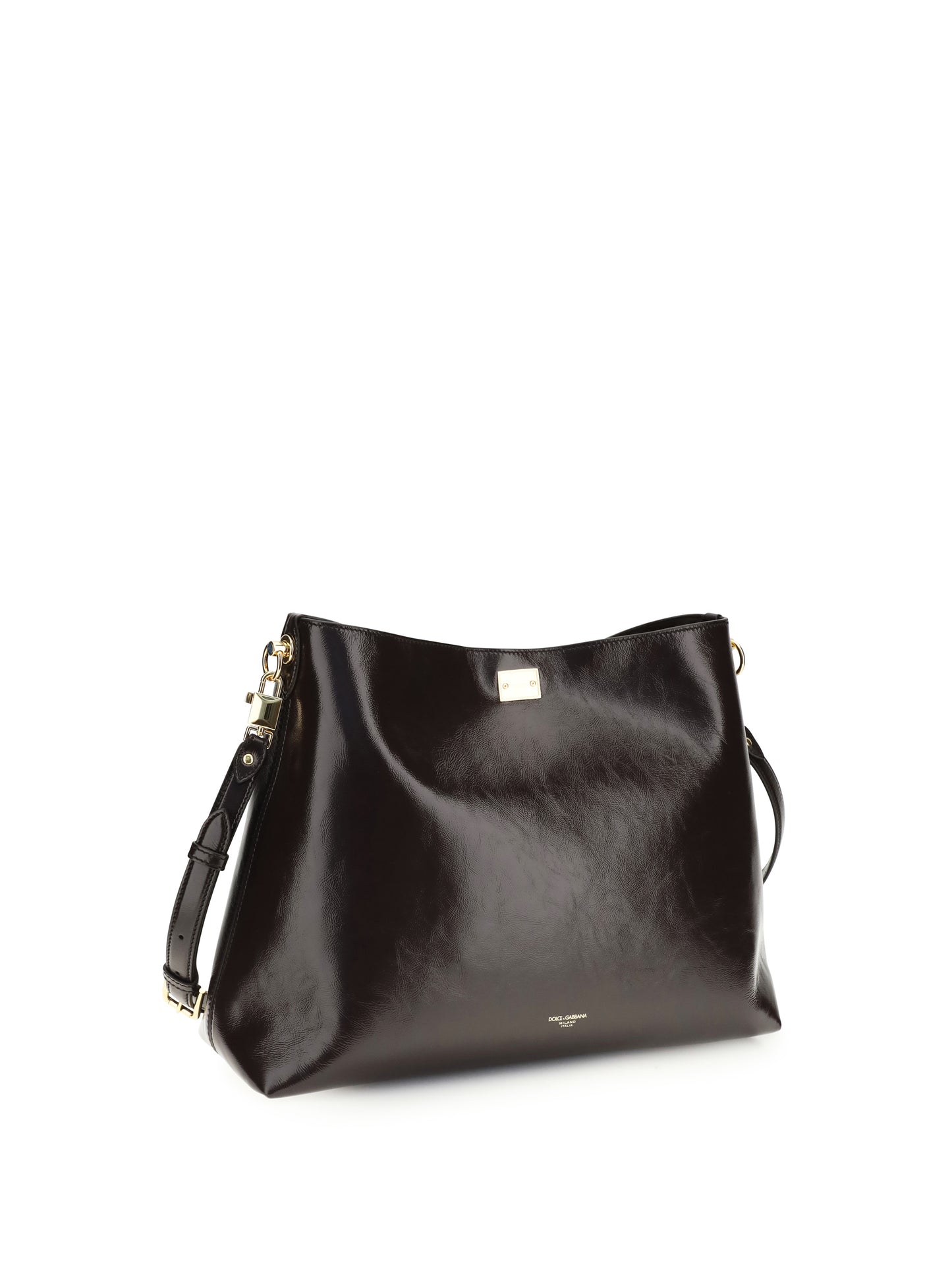 DOLCE & GABBANA Large Vittoria leather Shoulder Bag