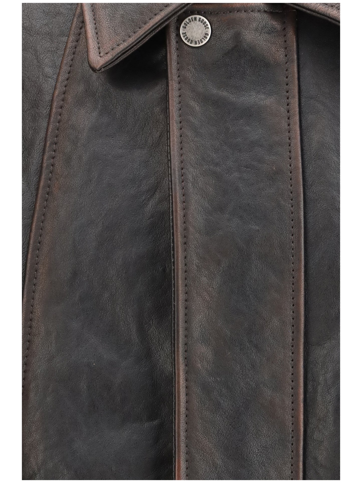 GOLDEN GOOSE Nappa leather Bomber Jacket
