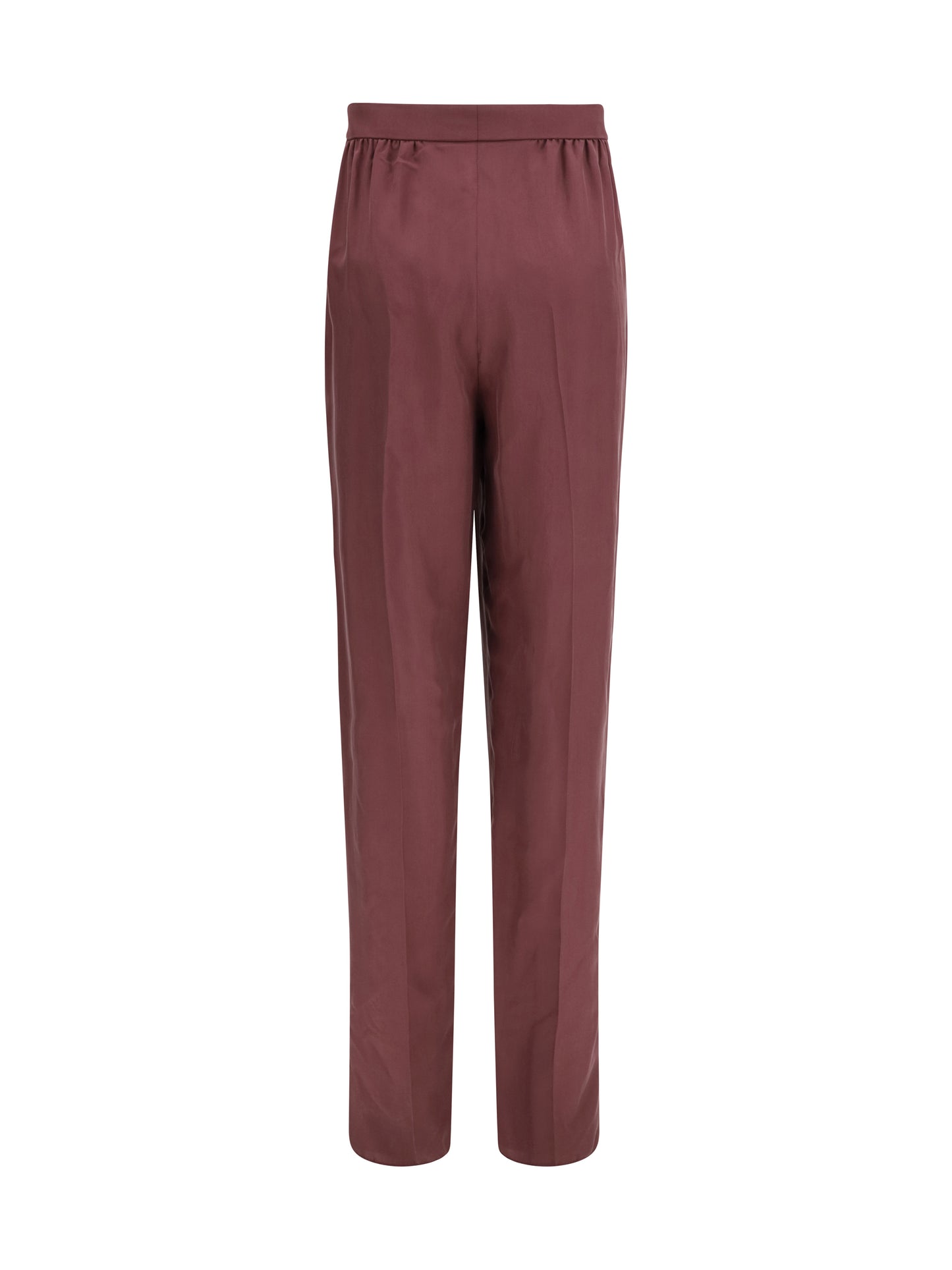 SAINT LAURENT Habutai silk tailored Pants