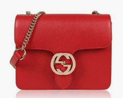 Gucci GG Interlocking Chain Small Shoulder Bag