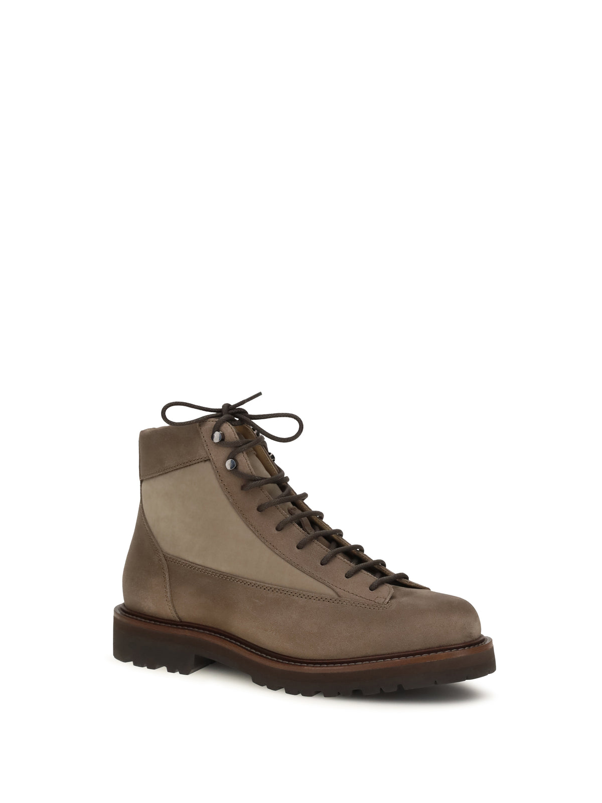 Brunello Cucinelli Lace-up Ankle Boots - Koala+Fungo
