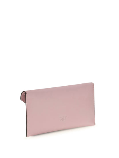 PINKO Love Birds Logo mini Clutch Bag