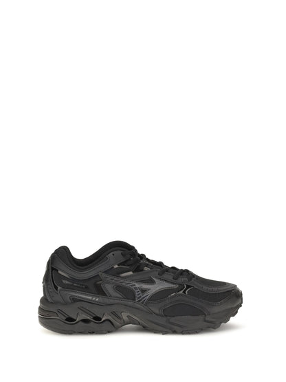 Mizuno Wave Mustang LS Tech Sneakers - Black/Iron Gate/Metallic Gray
