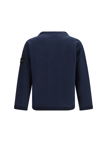 STONE ISLAND Crewneck Sweater with ribbed neckline