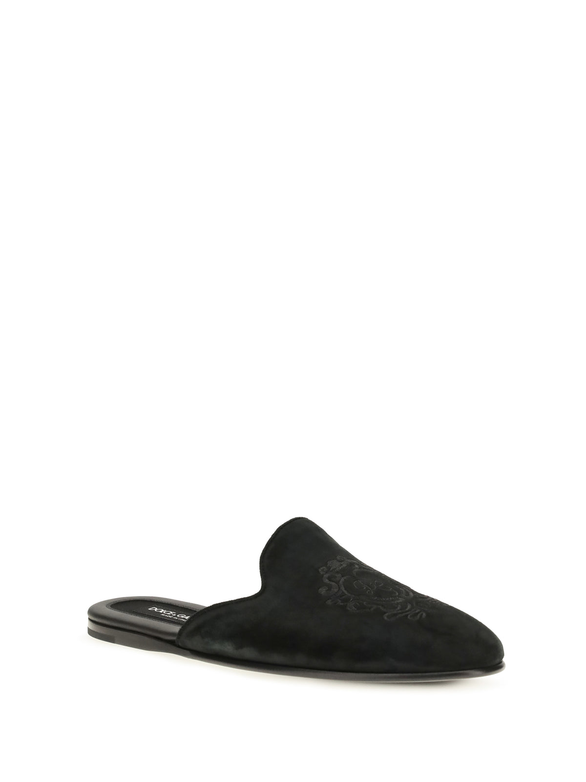 Dolce & Gabbana Calfskin leather Mules - Black