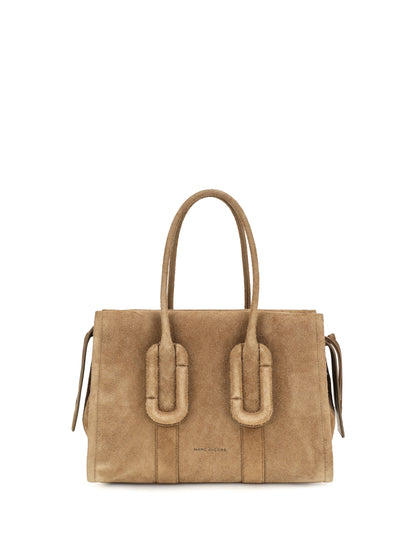 Marc Jacobs Babe City Tote suede Handbag - Hazelnut