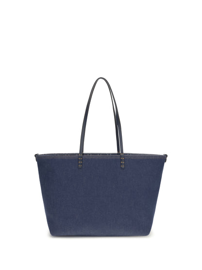 FENDI Reversible denim Tote Bag