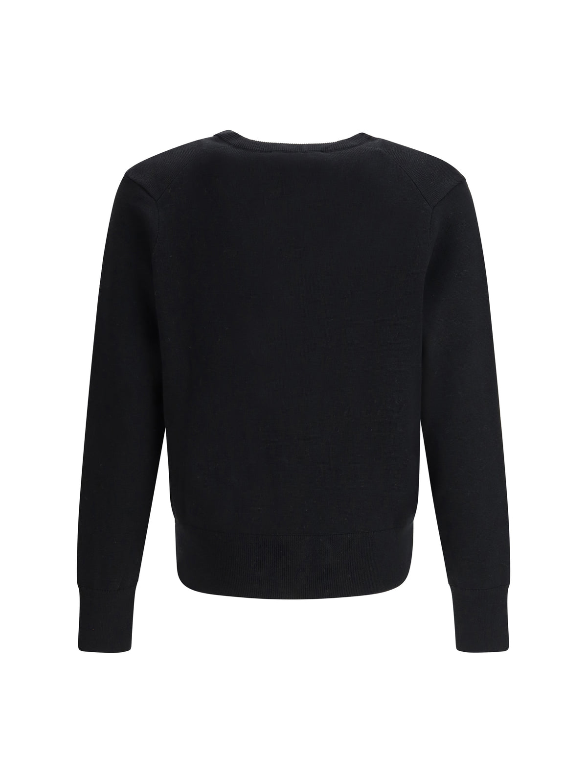 Ami Paris Ami de Coeur Cardigan - Noir/Rouge