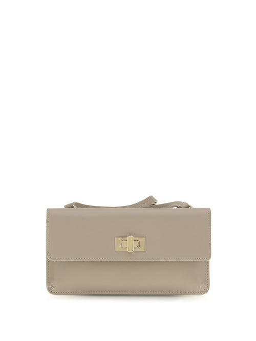 Fendi Peekaboo Chain Wallet - Tortora