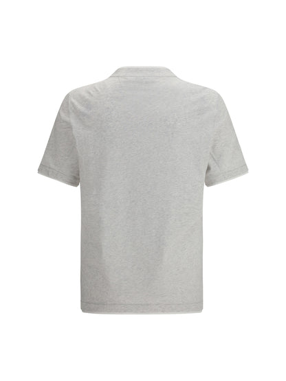 BRUNELLO CUCINELLI T-shirt in cotton with a logo