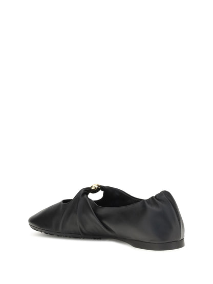 LOEWE Pebble Ballerinas