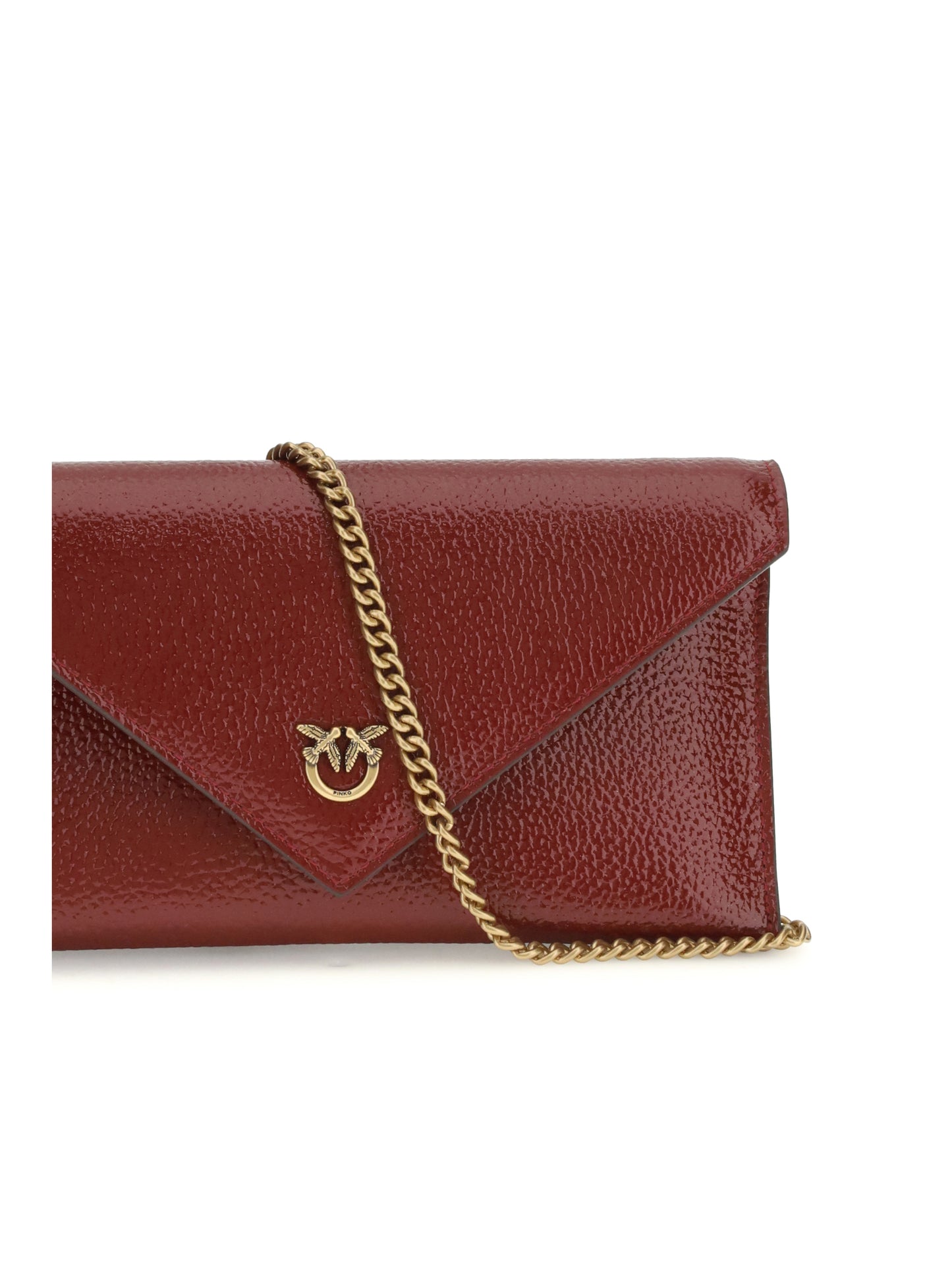PINKO Love Birds Clutch Bag