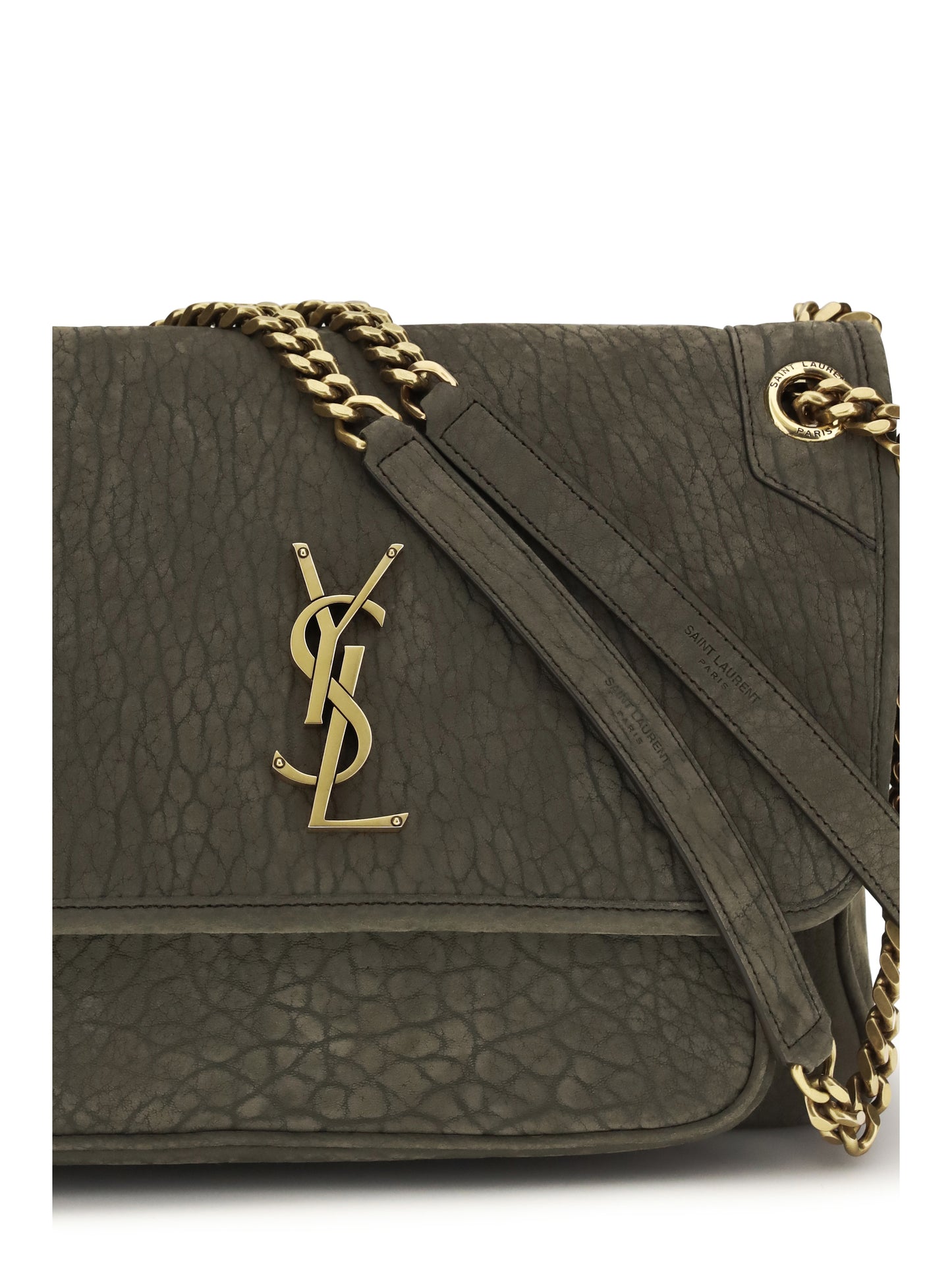 SAINT LAURENT Large Niki Shoulder Bag in lambskin