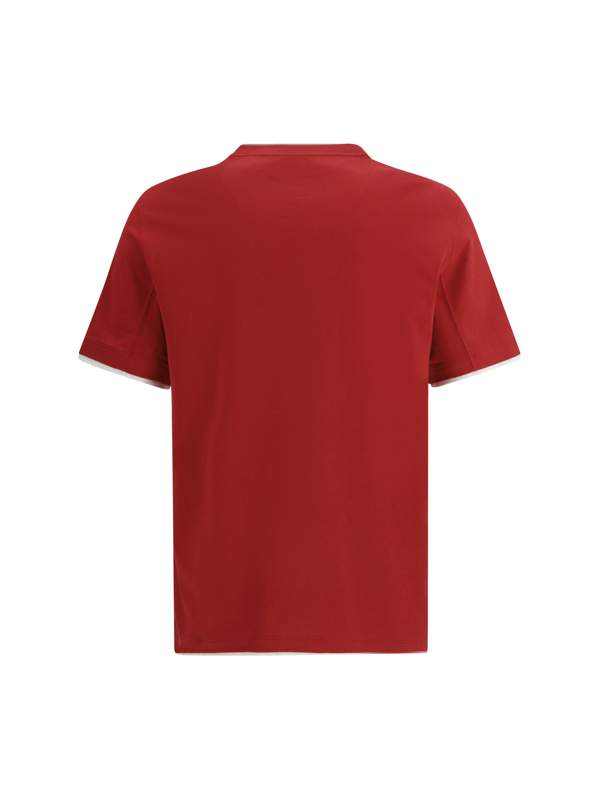 Brunello Cucinelli Cotton T-shirt - Ciliegia+Perla