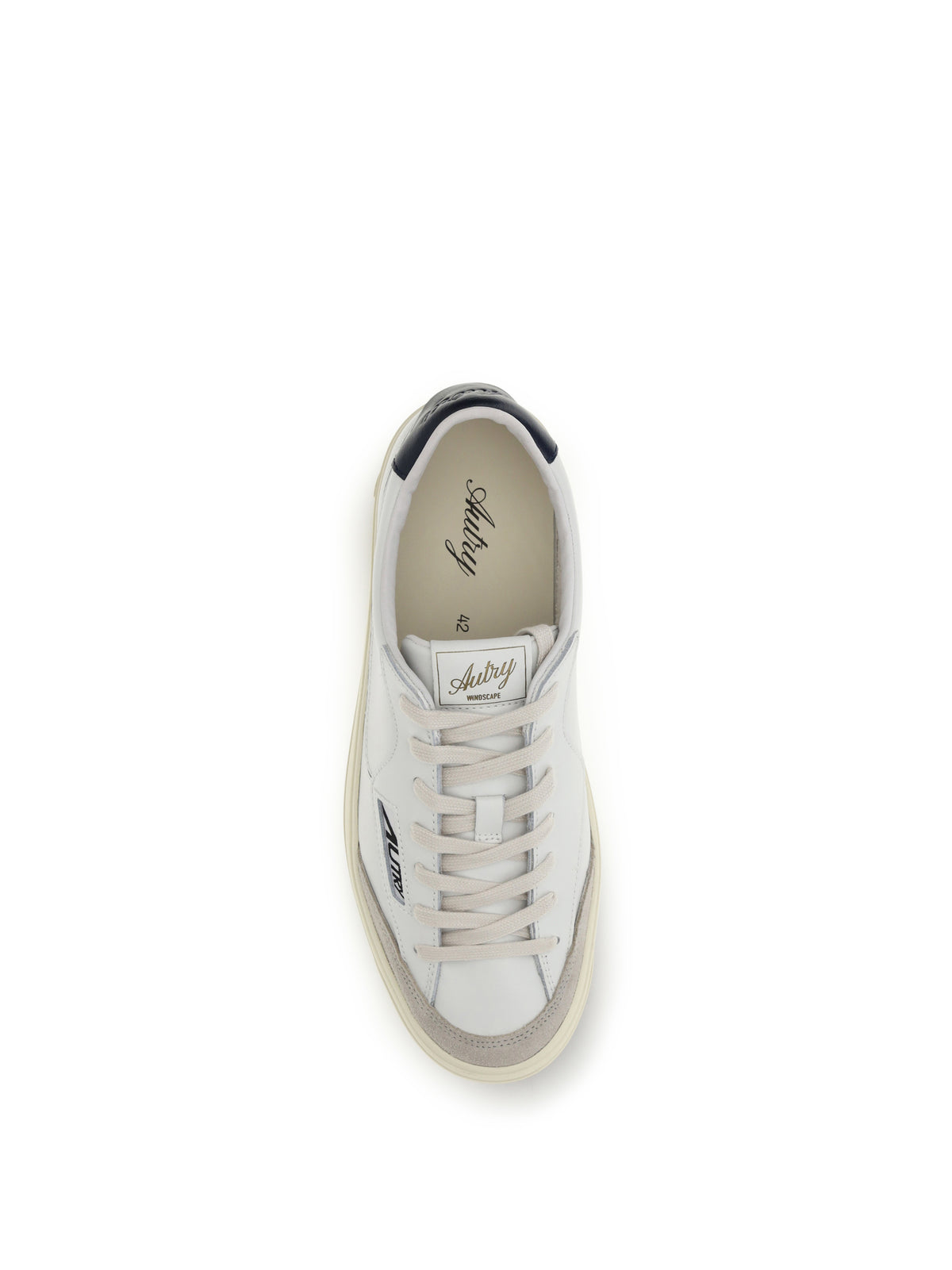 Autry Windscape Low leather Sneakers - White/Space