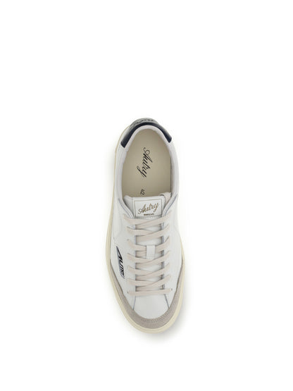 Autry Windscape Low leather Sneakers - White/Space