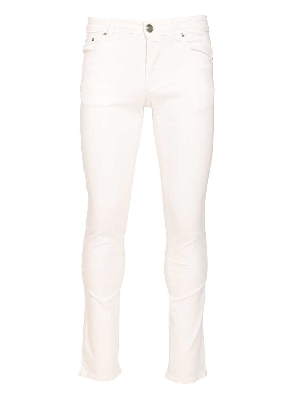 Jacob Cohen Super Slim Fit "Nick" Jeans - White