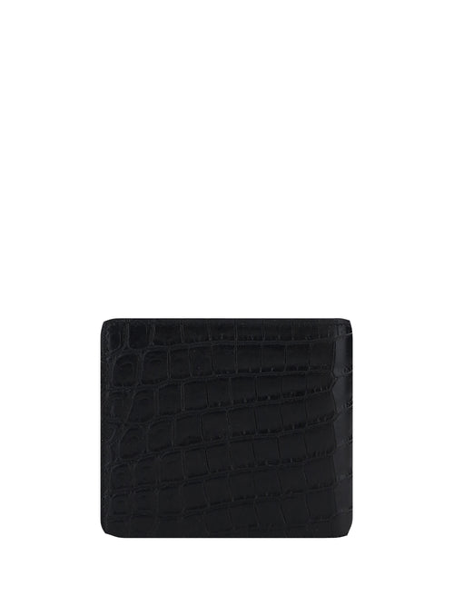 Saint Laurent Leather Wallet - Black