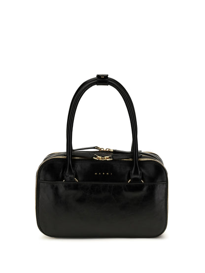 Marni Small Boxyne Handbag - Black