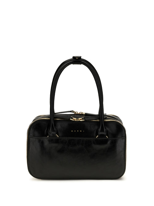 Marni Small Boxyne Handbag - Black
