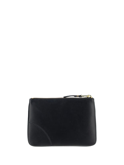 Comme Des Garcons Leather Coin Purse - Black