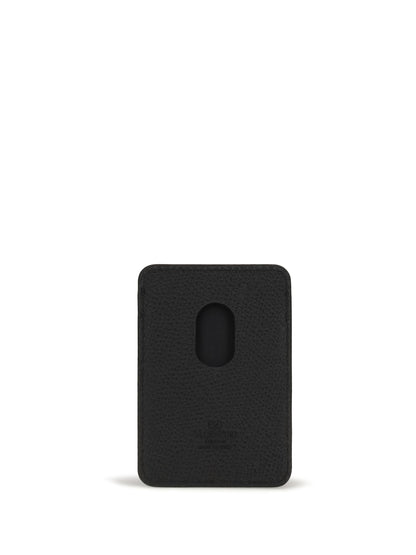 Valentino Garavani VLogo Signature magnetic Card Holder - Black