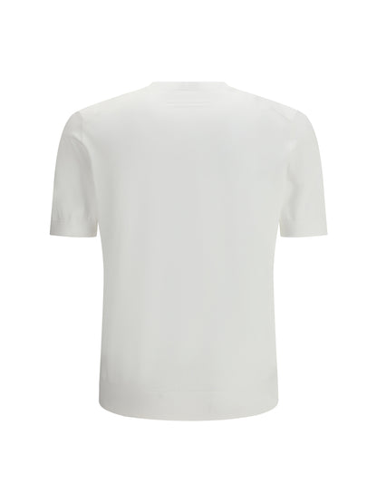 ZEGNA Crewneck cotton short sleeve Knit