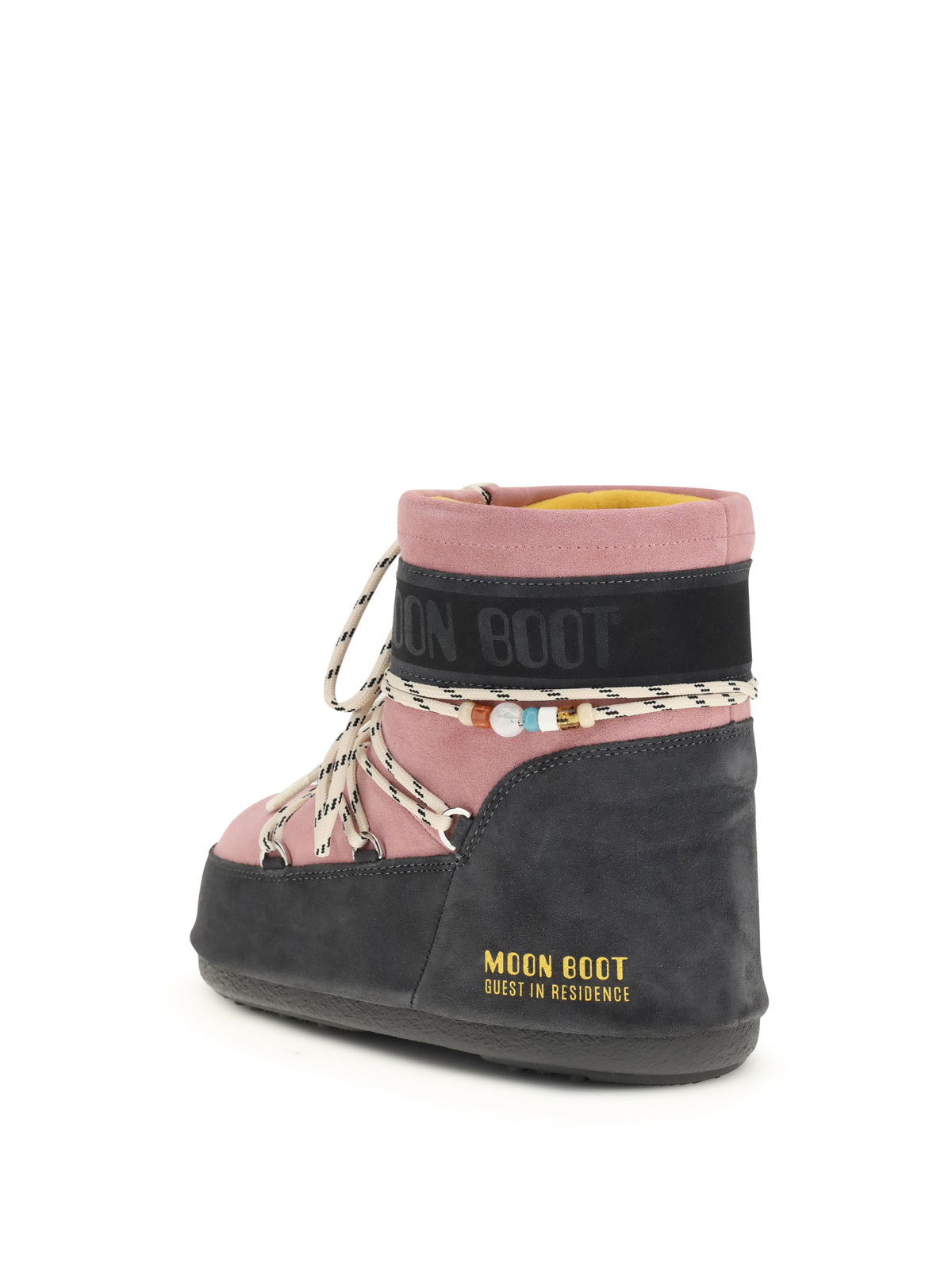 Moon Boot Moon Boot x Guest in Residence Icon Low Boots - Grey/Rose