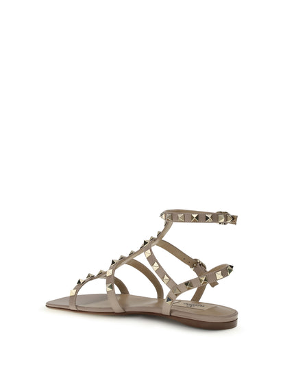 VALENTINO GARAVANI Rockstud leather Sandals