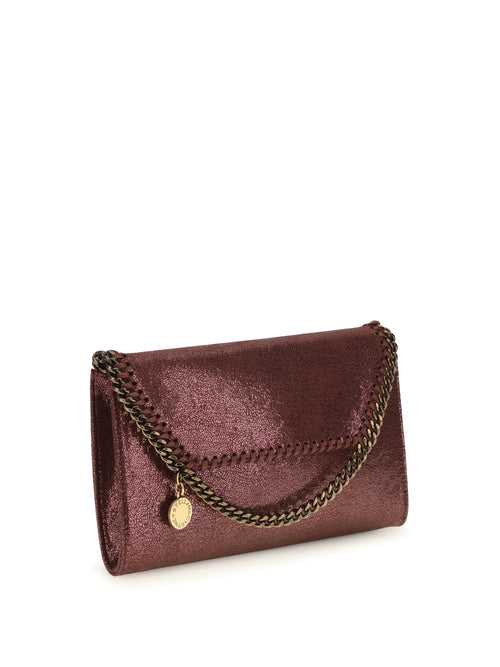 Stella McCartney Falabella Chain Wallet - Burgundy