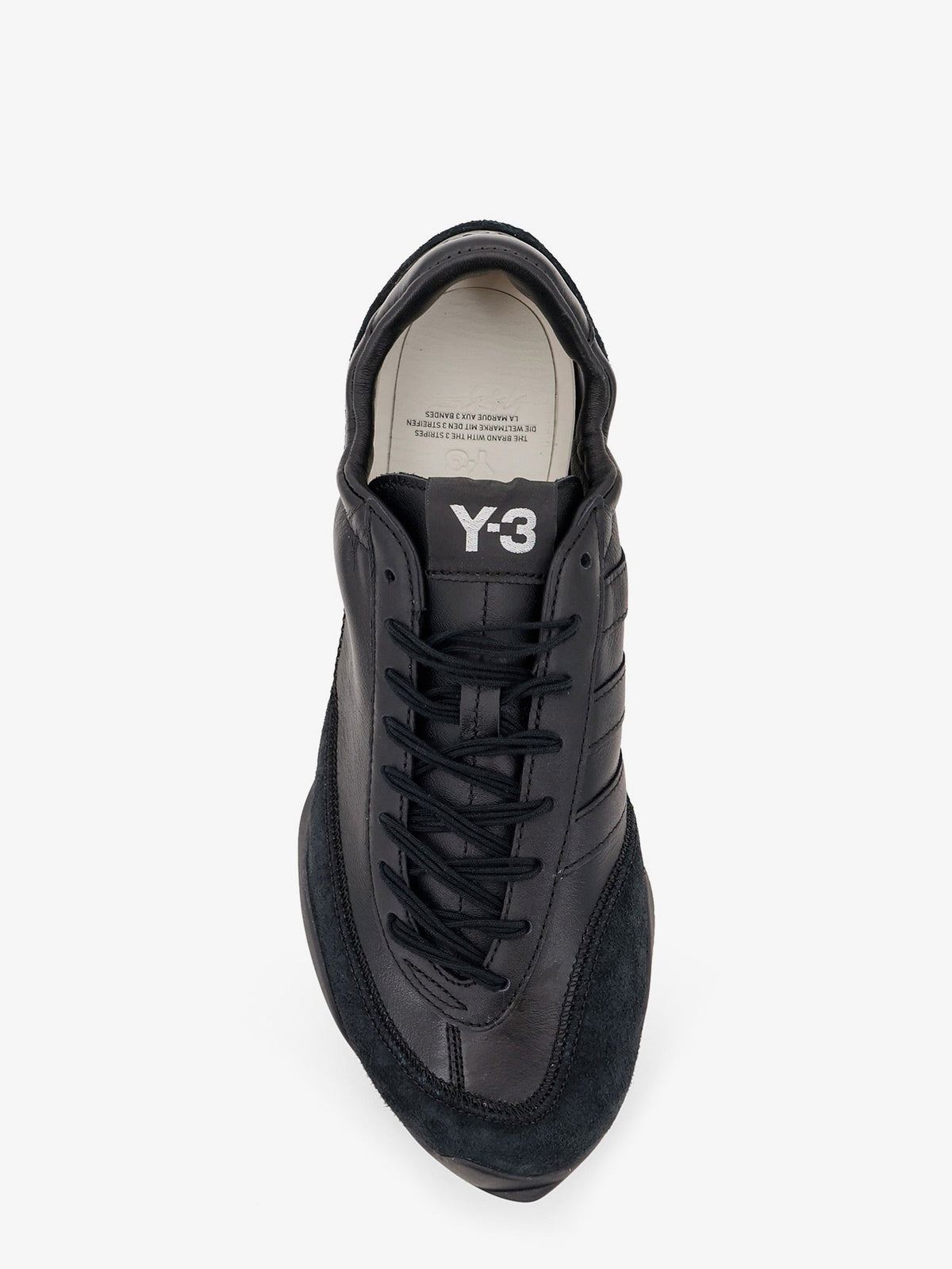 Y-3 Tokyo leather sneakers - Black