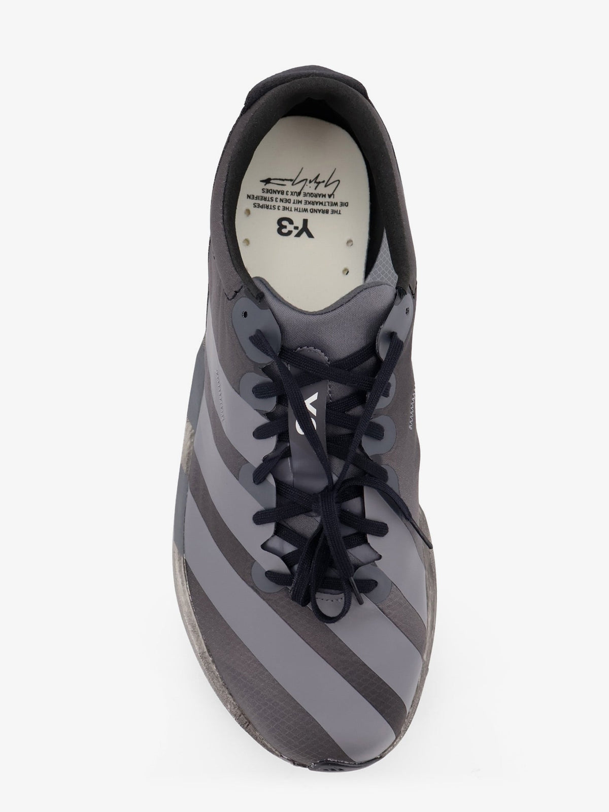 Y-3 Y-3 Adios 9 stretch mesh sneakers - Black