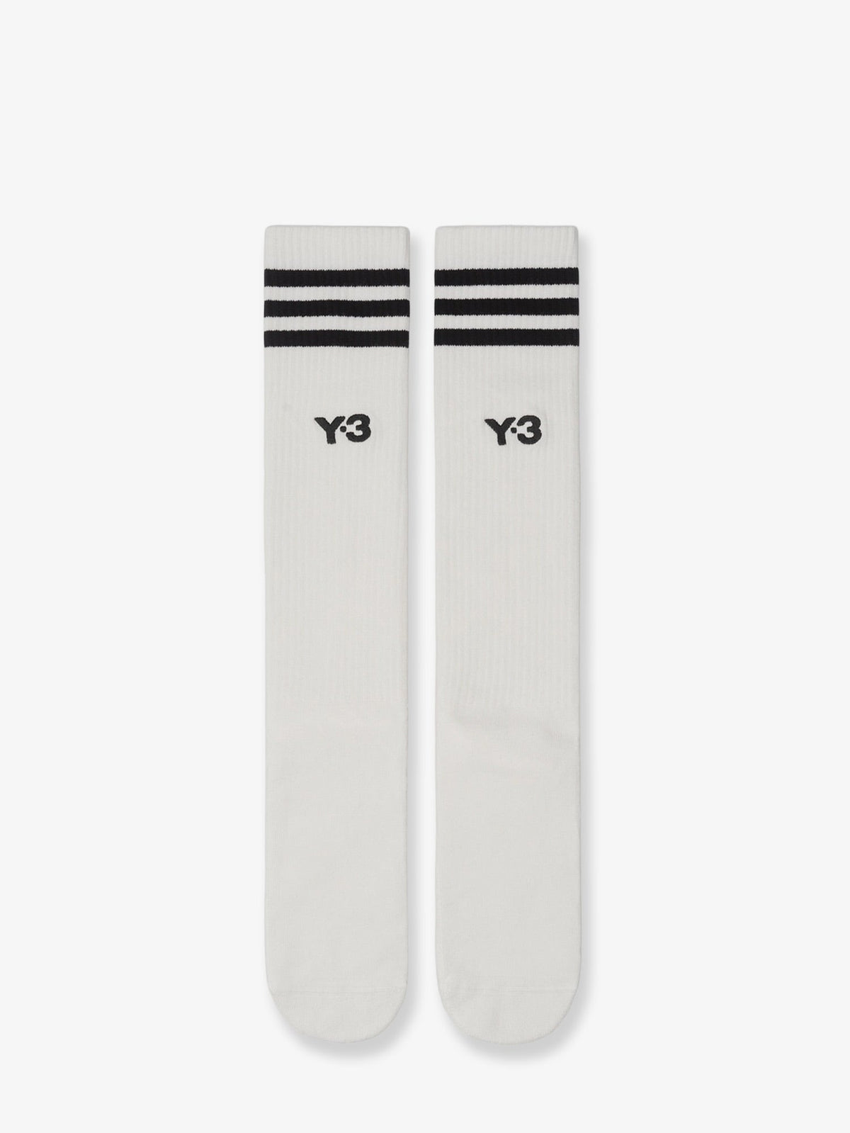 Y-3 Cotton blend socks - White