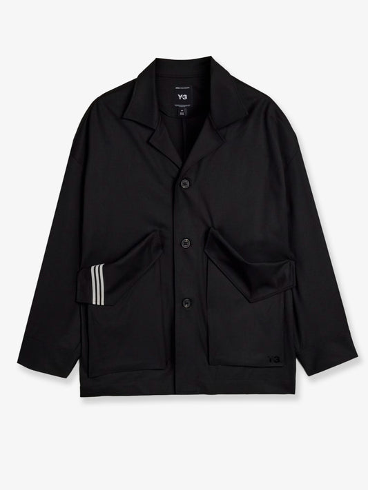 Y-3 Wool blend jacket - Black