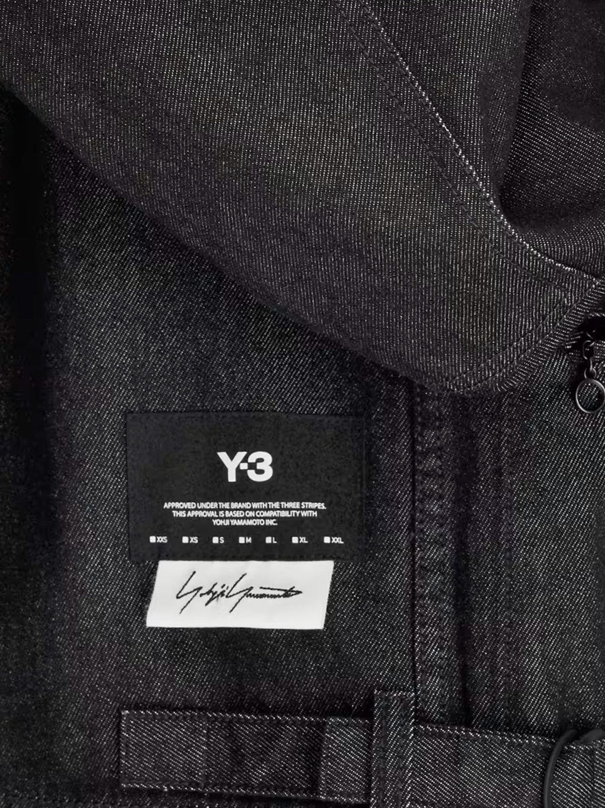 Y-3 Black denim jacket