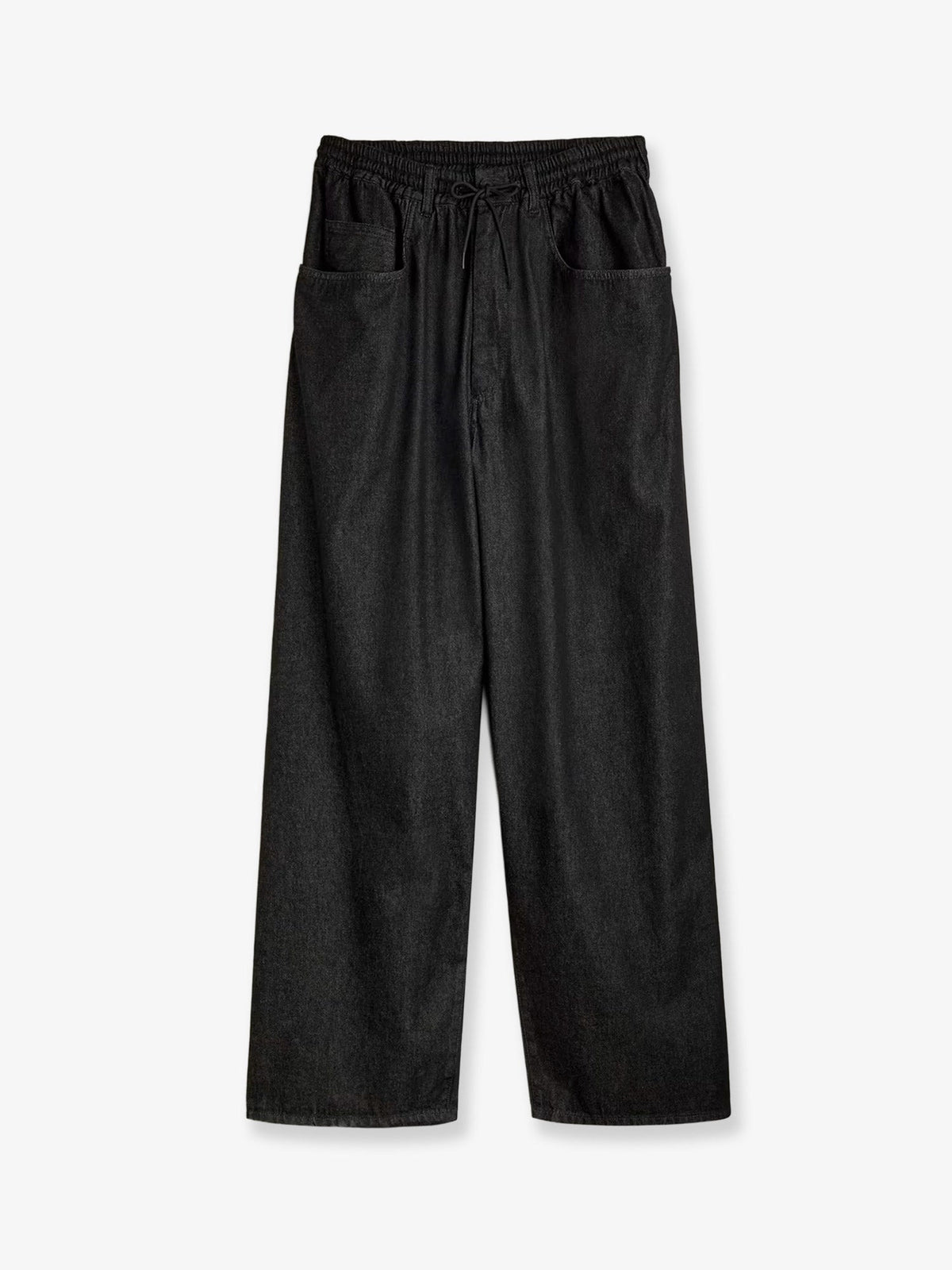 Y-3 Black denim trousers