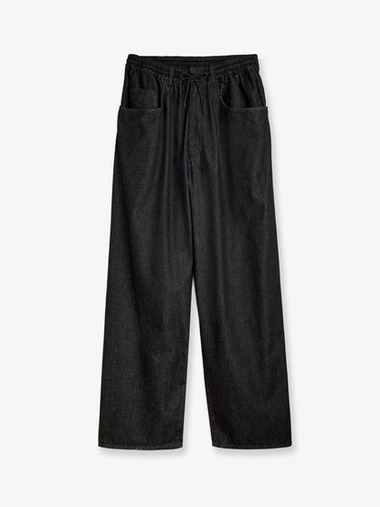 Y-3 Black denim trousers