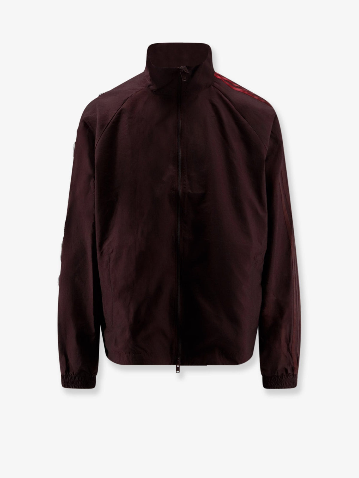 Y-3 Nylon jacket with iconic Stripes and Y-3 detail - Grey