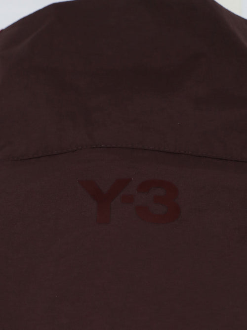 Y-3 Nylon jacket with iconic Stripes and Y-3 detail - Grey