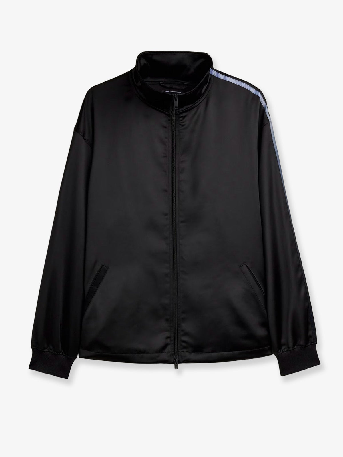 Y-3 Technical fabric sweatshirt with iconic side stripes - Black