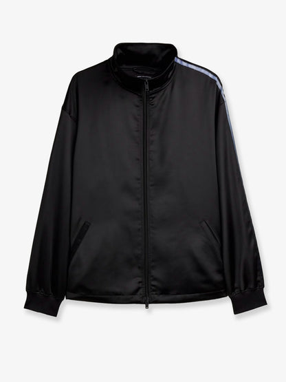 Y-3 Technical fabric sweatshirt with iconic side stripes - Black