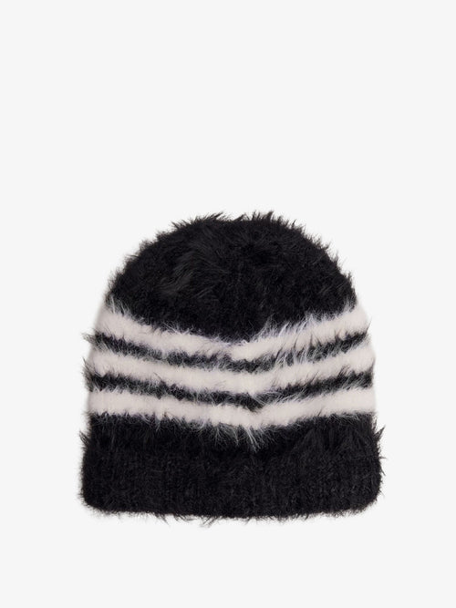 Y-3 Knit hat with logo embroidery - Black